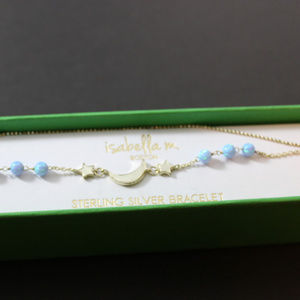 Isabella M. Boston Double Strand Bracelet Sun Moon
